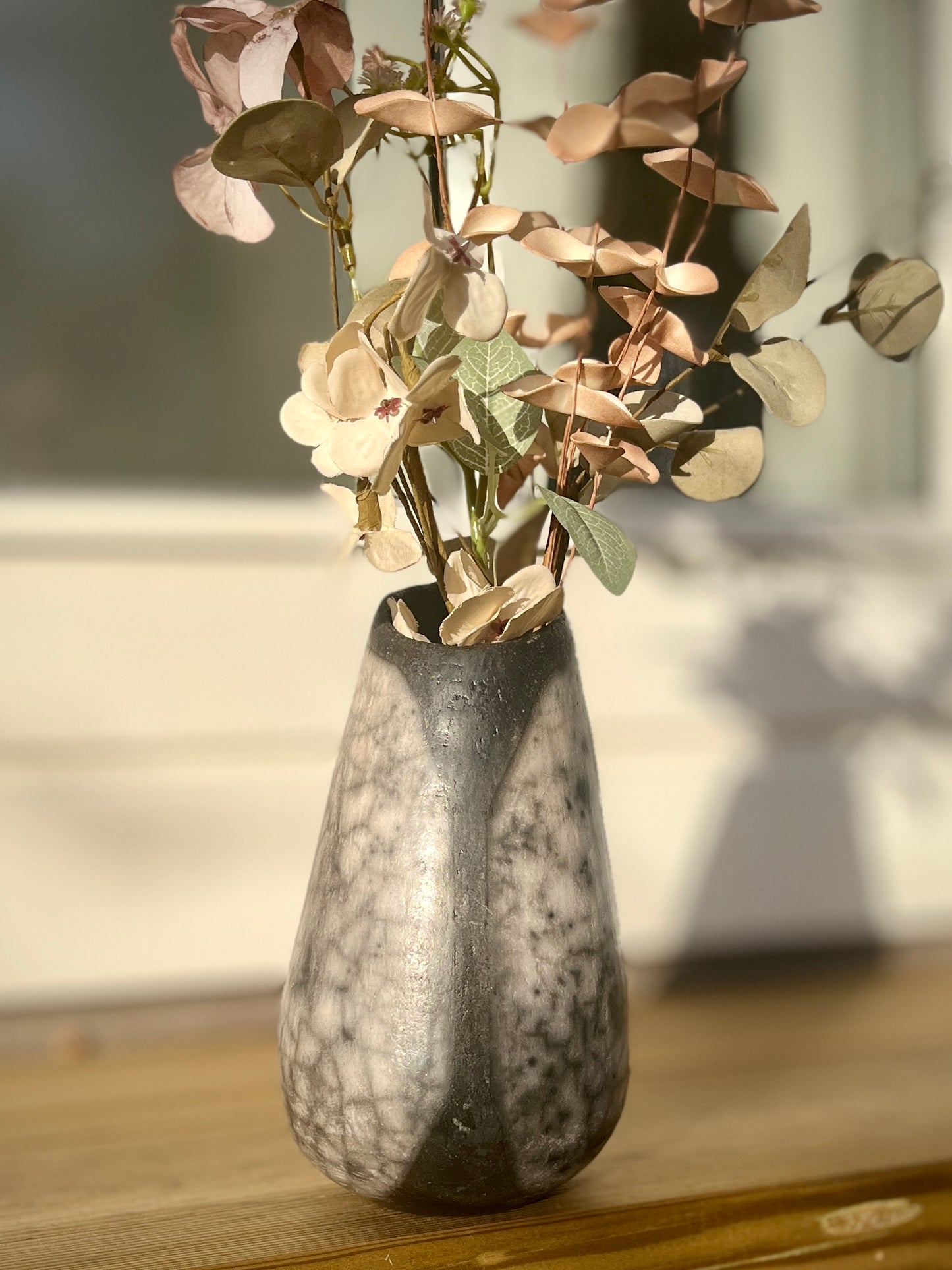 Raku vase